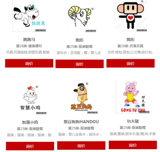 动物大聚会 商标转让赶紧来